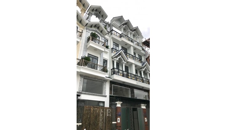 Bán nhà 4 tầng, 60 m2, hẻm xe hơi Gò Vấp, chỉ 6.9 tỷ